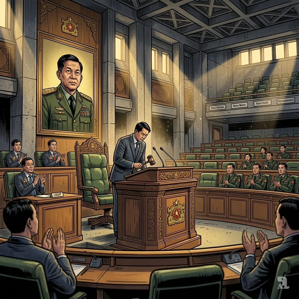 Myanmar’s parliament convened for the first time in five years on Monday, electing retired brigadier-general Khin Yi, chairman of the USDP, as the new lower house speaker.