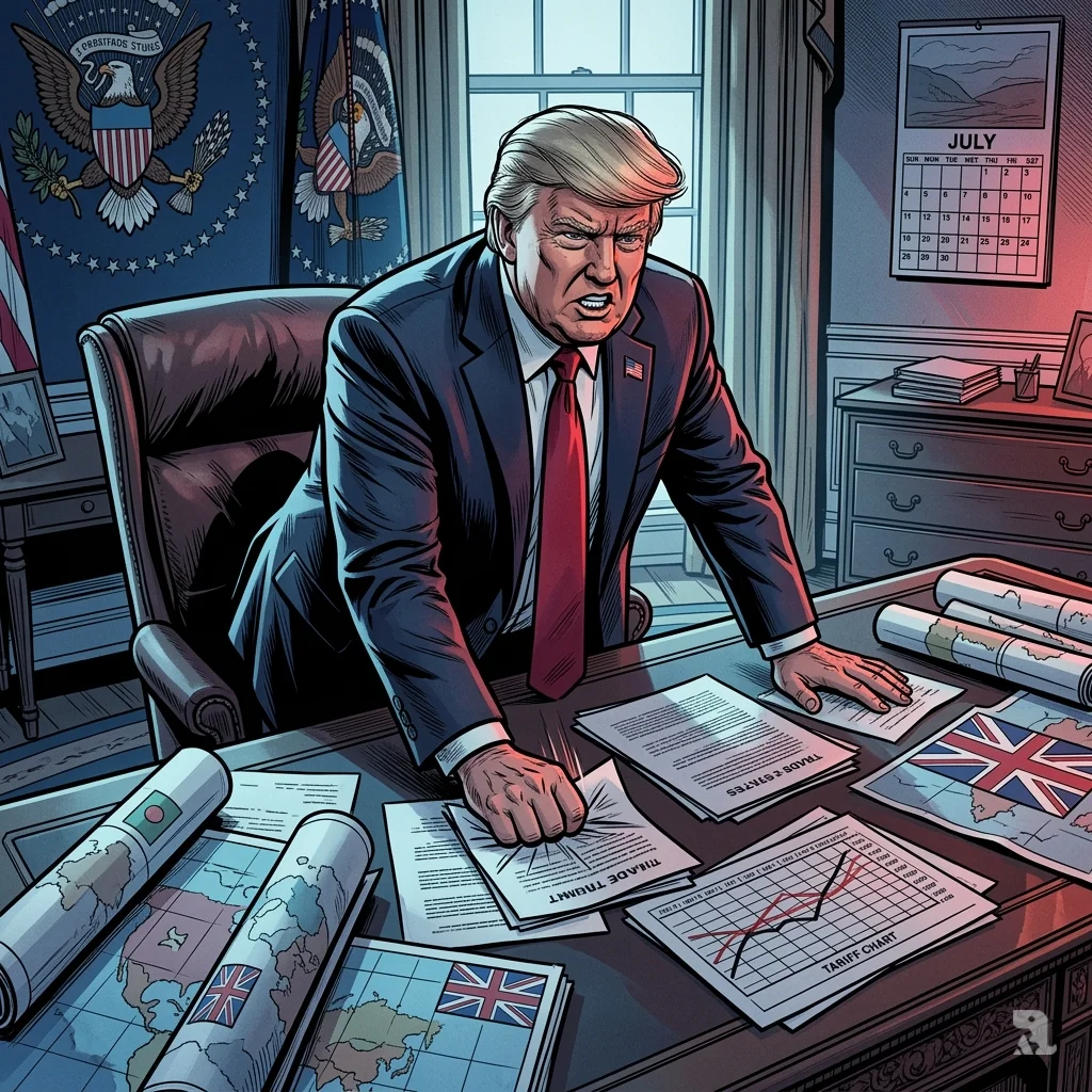 Trump imposes temporary 10% tariffs under Section 122 of the 1974 Trade Act.