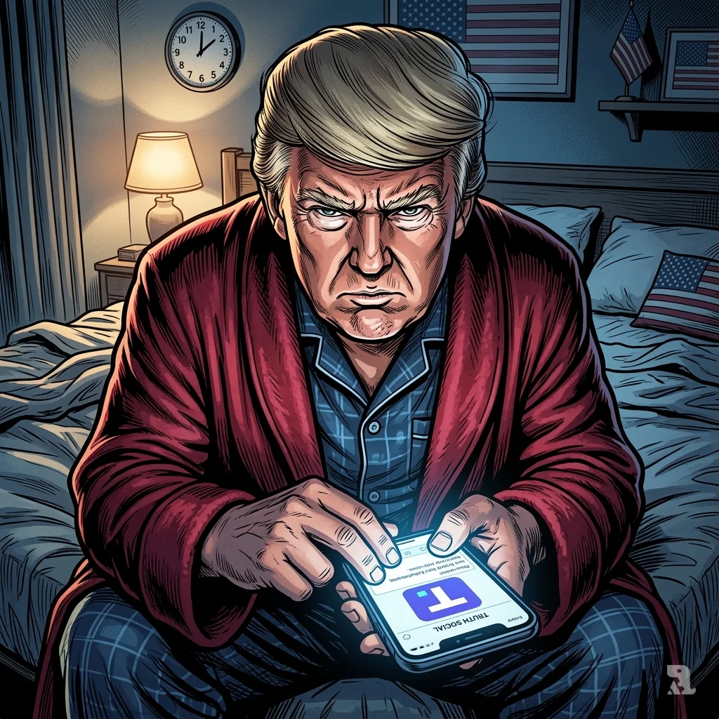 Trump attacks Supreme Court on Truth Social, claiming absolute right to impose tariffs.